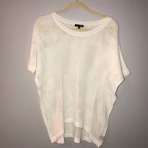 White over sized shirt